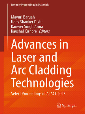 cover image of Advances in Laser and Arc Cladding Technologies